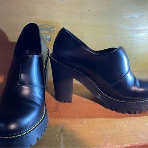 Vintage Dr. Martens  Cordelia Chunky Heeled Loafers